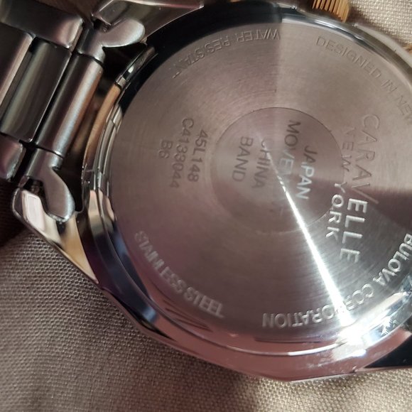 NWT Caravelle New York Women's Quartz Stainless Steel Watch - Picture 4 of 7